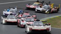 Des pilotes au départ des 24 Heures du Mans (Sarthe), le 14 juin 2025