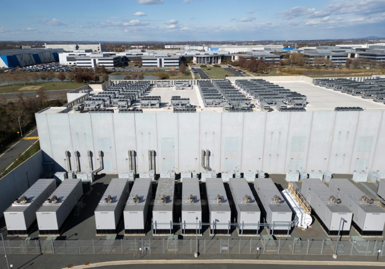 Un centre de données de Digital Realty à Ashburn (Virginie), aux Etats-Unis, le 21 novembre 2025