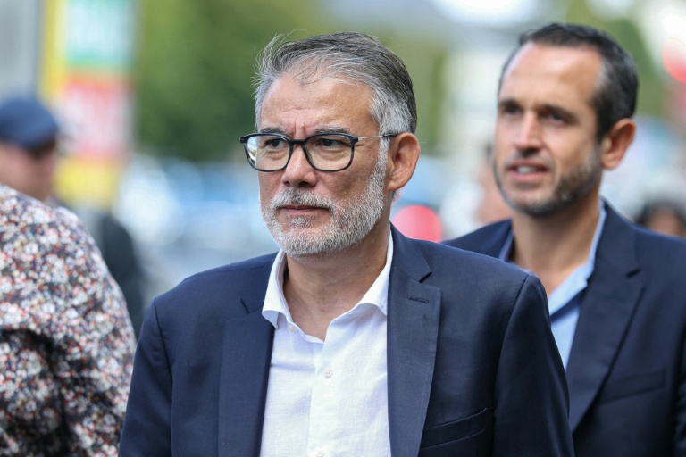 Le premier secrétaire du Parti socialiste Oliver Faure aux journées d'été du PS à Blois, France, le 28 août 2026