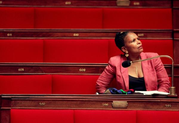 Christiane Taubira à l'Assemblée nationale le 29 janvier 2005