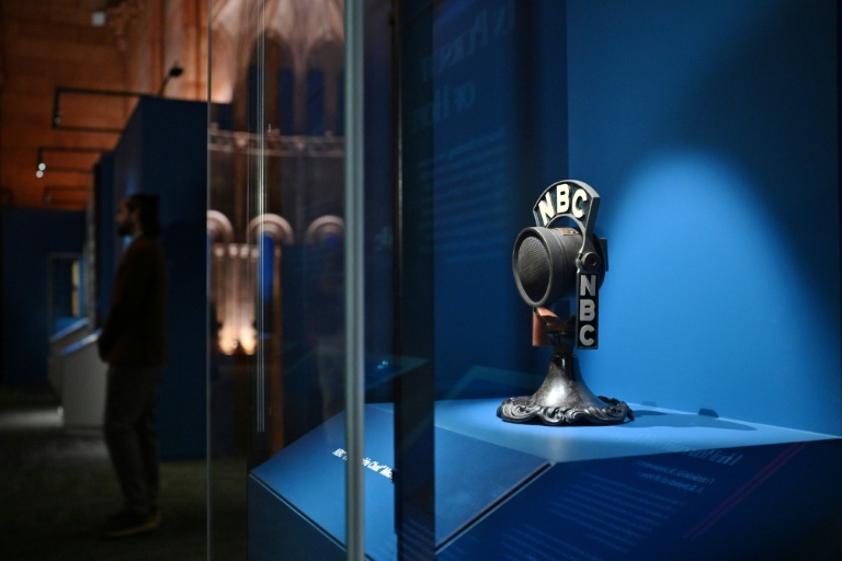 Le microphone utilisé par Franklin D. Roosevelt pour l'émission 