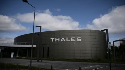 Le site du Thales à Mérignac, près de Bordeaux, dans le sud-ouest de la France, le 28 mai 2025