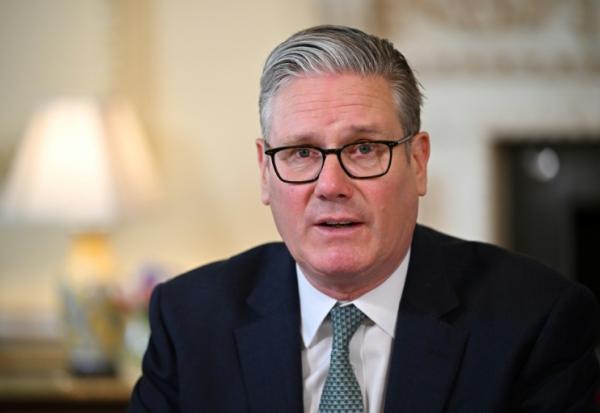 Le Premier ministre britannique Keir Starmer à Downing Street, le 16 avril 2026 à Londres