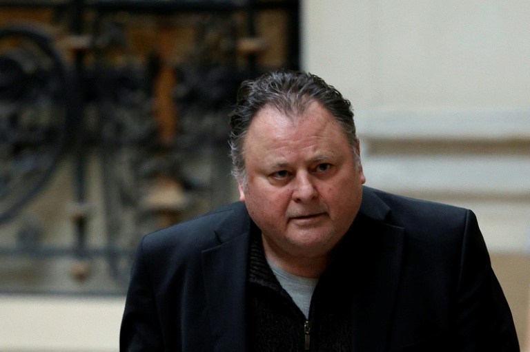 Le réalisateur Christophe Ruggia au tribunal pour son procès pour agressions sexuelles sur l'actrice Adèle Haenel, à Paris le 23 janvier 2026