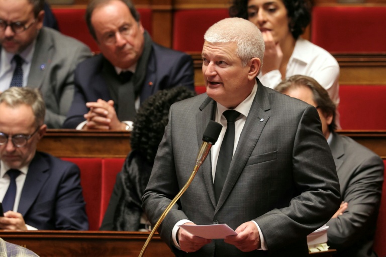 Le député Olivier Falorni, le 12 novembre 2025 à l'Assemblée nationale à Paris