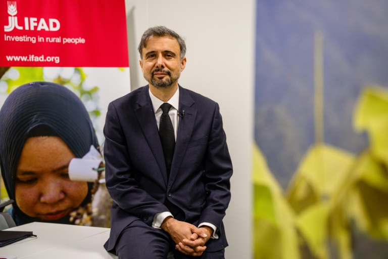 Alvaro Lario, président du Fonds international de développement agricole (FIDA), à Bangkok le 13 octobre 2026