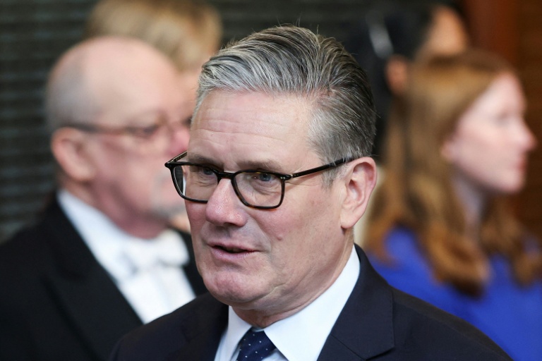 Le Premier ministre britannique Keir Starmer au palais de Westminster à Londres le 13 mai 2026
