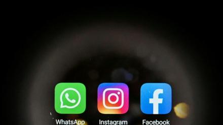 Les logos de Whatsapp, Instagram et Facebook
