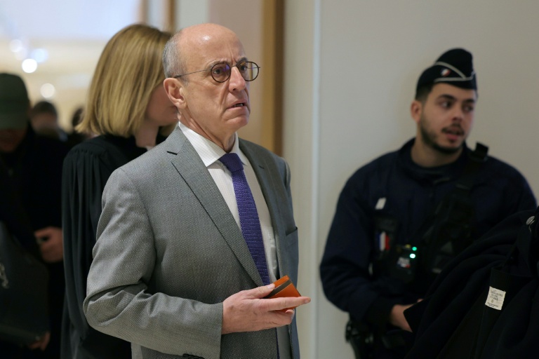 Marc Pantaloni, avocat d'un des accusés, Daniel Beaulieu, au procès Athanor le 30 mars 2026, à Paris