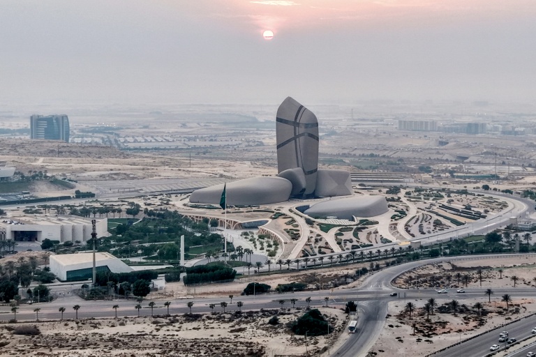 Vue aérienne du siège de la Saudi Arabian Oil Company (Saudi Aramco) à Dhahran, dans l’est de l’Arabie saoudite, le 14 octobre 2026