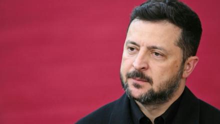 Le président ukrainien Volodymyr Zelensky à Bruxelles, le 18 juin 2026