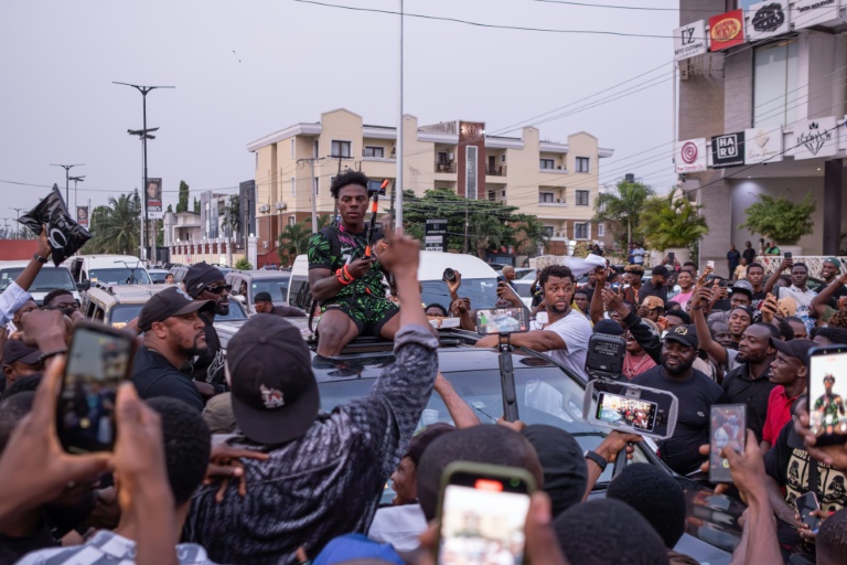 L'influenceur et vidéaste américain IShowSpeed a fait étape à Lagos, dans le cadre de sa tournée africaine, le 21 janvier 2026