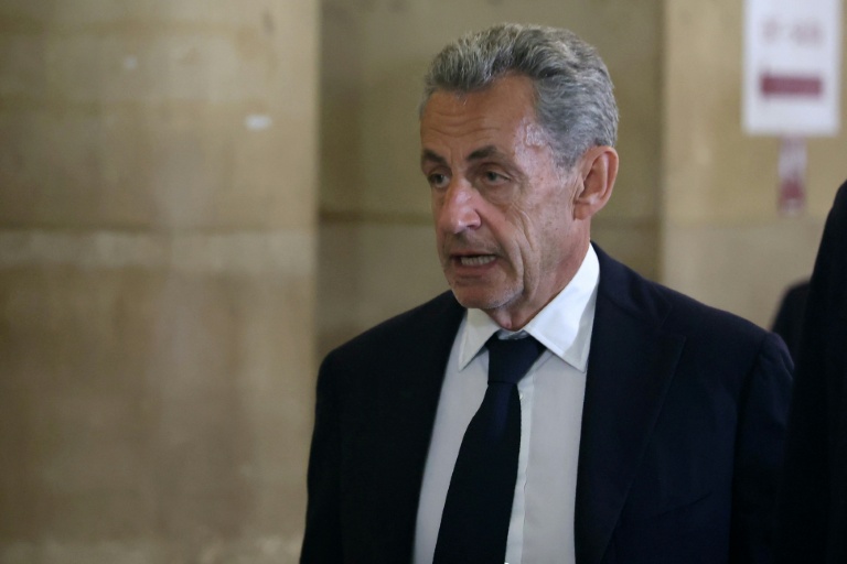 L'ancien président de la République Nicolas Sarkozy le 11 mai 2026 au palais de justice de Paris