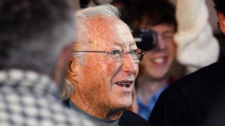 L'ancien homme d'affaires André Guelfi, dit "Dédé La Sardine", le 17 mars 2003 au palais de justice de Paris