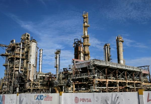 Vue de la raffinerie El Palito à Puerto Cabello, Etat de Carabobo, Venezuela, le 22 janvier 2026