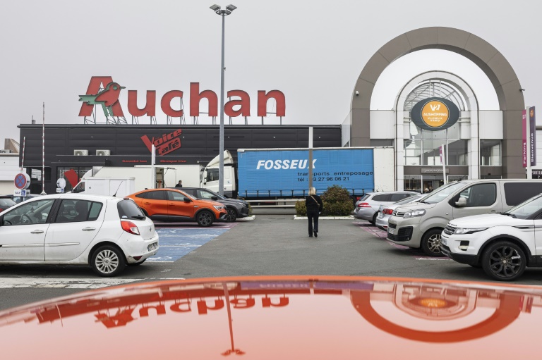 Un hypermarché Auchan à Villeneuve-d'Ascq, dans le Nord, le 5 novembre 2024