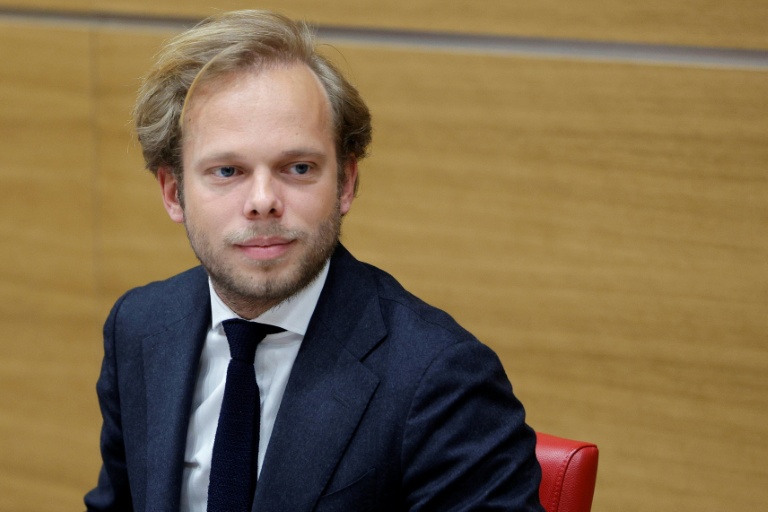 Le député UDR Charles Alloncle, le 8 avril 2026 à l'Assemblée nationale


