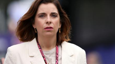 La ministre des Communications australienne Anika Wells à Melbourne, le 7 mars 2026