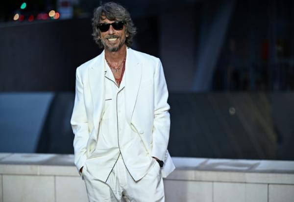 Le créateur de mode italien Pierpaolo Piccioli, le 25 juillet 2024 à Paris