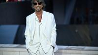 Le créateur de mode italien Pierpaolo Piccioli, le 25 juillet 2024 à Paris