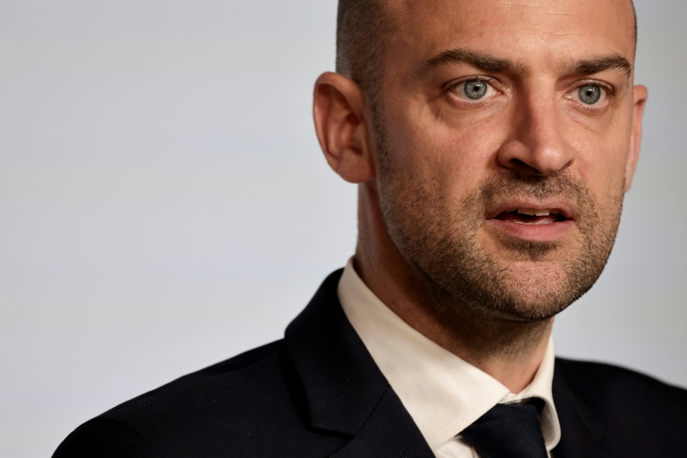 Le ministre des Affaires étrangères et vice-président du MoDem, Jean-Noël Barrot; le 3 juin 2026 à Paris