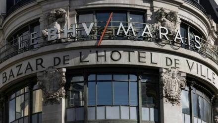 Le BHV Marais à Paris, le 5 octobre 2025