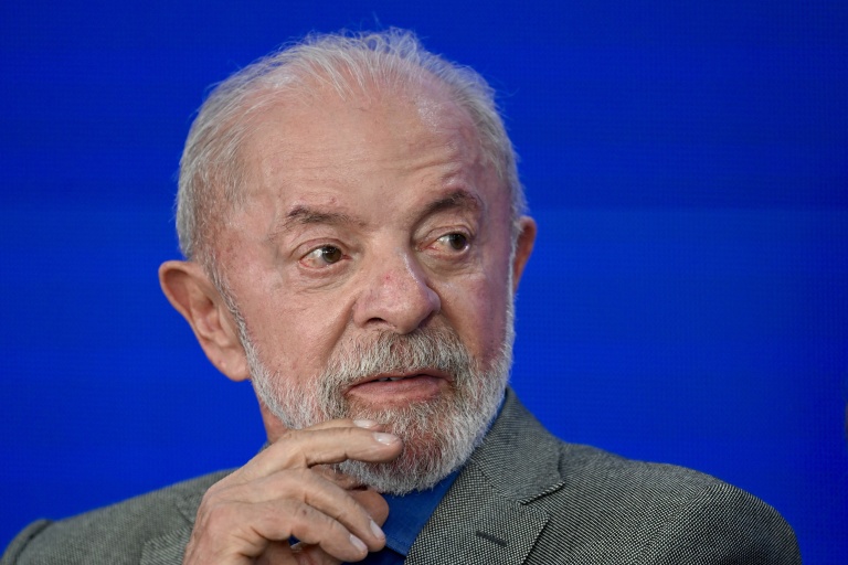Le président brésilien et candidat à la présidentielle Luiz Inacio Lula da Silva, lors de la cérémonie de signature du décret réglementant le cadre juridique de l'industrie des jeux électroniques,  Brasilia, le 14 octobre 2026
