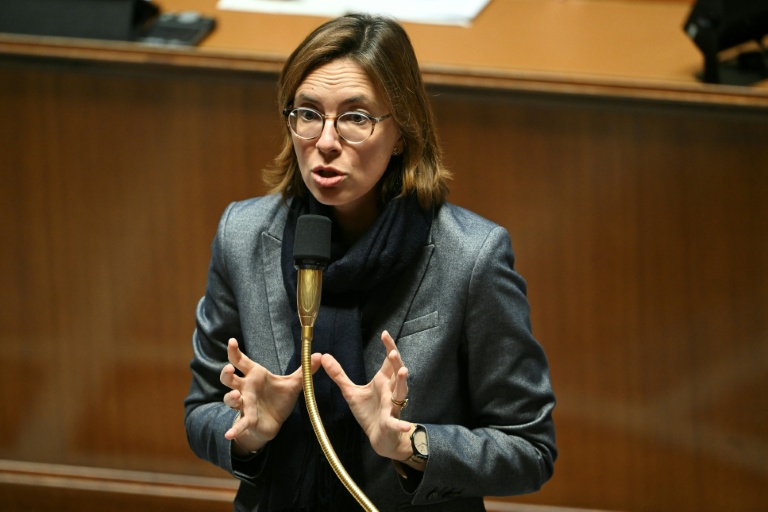 La ministre des Comptes publics, Amélie de Montchalin, le 3 novembre 2025 à l'Assemblée nationale, à Paris 