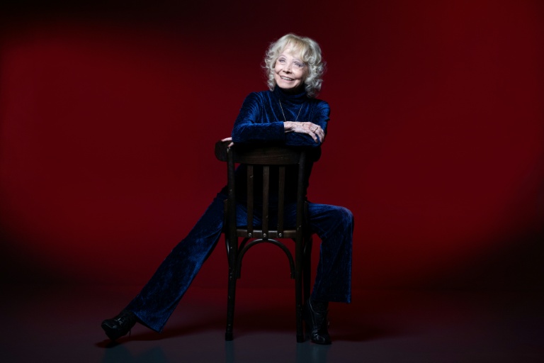 La chanteuse française Isabelle Aubret, le 24 mars 2026 à Paris 