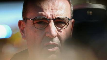 Le Pdg de la SNCF Jean Castex le 7 avril 2026 à Bully-les-Mines, dans le Pas-de-Calais
