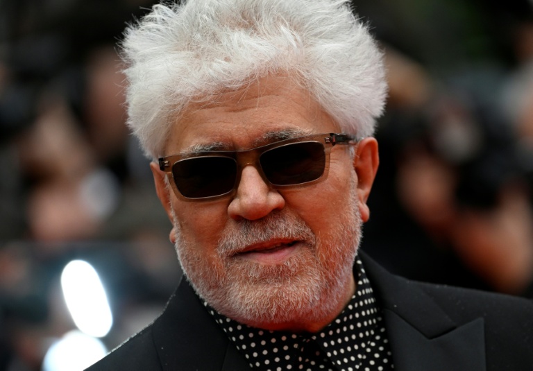 Le réalisateur espagnol Pedro Almodovar au 76e Festival de Cannes, le 17 mai 2023