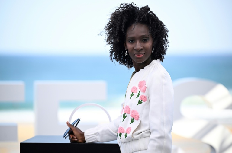 L'actrice Eye Haïdara, le 20 septembre 2025 à San Sebastian