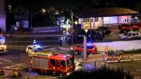 Les services d'urgence déployés près de la zone de l'explosion à Monaco le 29 juin 2026
