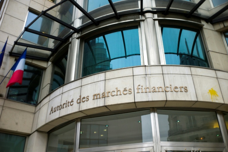 Le siège de l'Autorité des Marches Financiers (AMF), à Paris