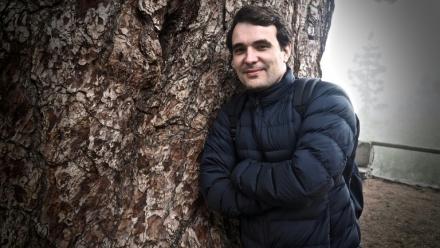 Photo non datée, diffusée le 30 juin 2025, du journaliste sportif Christophe Gleizes dans un lieu inconnu