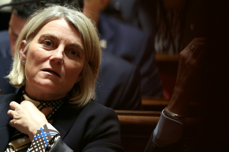 La ministre de la Santé, Stéphanie Rist, à l'Assemblée nationale, le 20 janvier 2026 à Paris