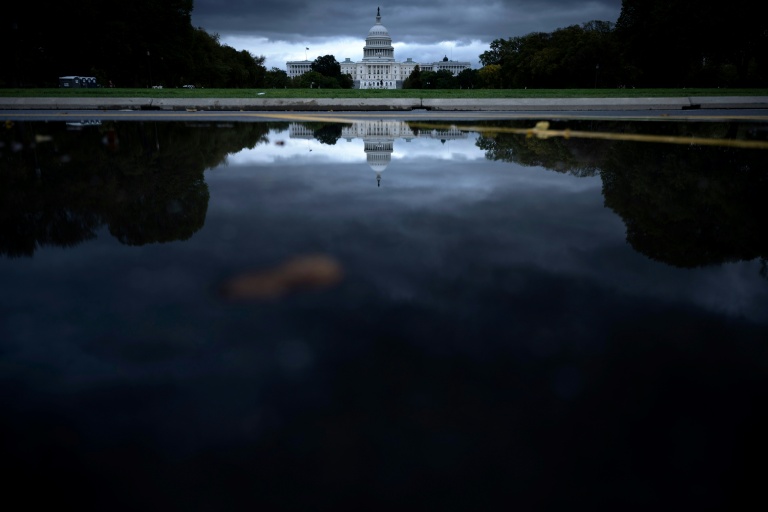 Le Capitole de Washington, siège du Congrès américain, le 8 octobre 2025