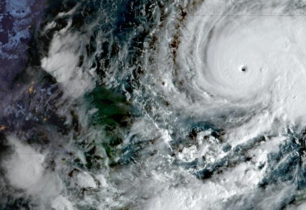 Image satellite de l'ouragan Melissa à l'approche de la Jamaïque, le 27 octobre 2025