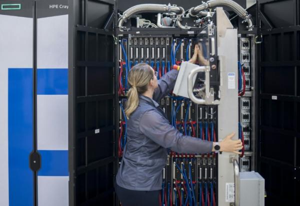 Au coeur du Centre suisse de calcul scientifique (CSCS), à Lugano, le 27 août 2026