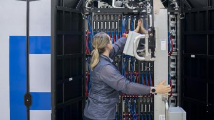 Au coeur du Centre suisse de calcul scientifique (CSCS), à Lugano, le 27 août 2026