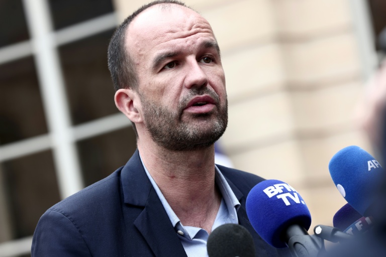 Le député LFI Manuel Bompard à Matignon le 11 juin 2026
