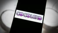 Le logo de la plateforme Cocoland sur l'écran d'un smartphone à Paris, le 28 avril 2026