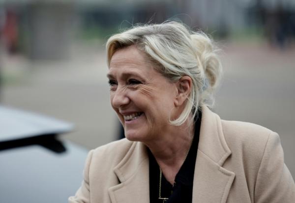Marine Le Pen à Villepinte en Seine-Saint-Denis le 1er avril 2026