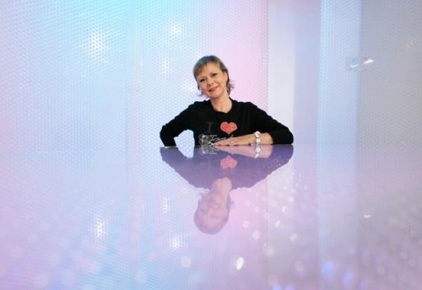 Dorothée, de son vrai nom Frédérique Hoschedé, le 8 mars 2010 à Saint-Denis, en Seine-Saint-Denis