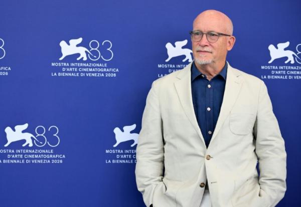 Le réalisateur Alex Gibney lors de la présentation de "Musk", hors compétition, lors de la 83e Mostra de Venise, le 8 septembre 2026