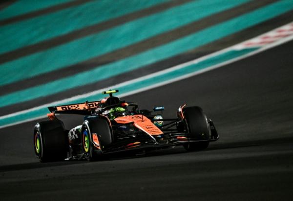 Lando Norris à Abou Dhabi le 7 décembre 2025