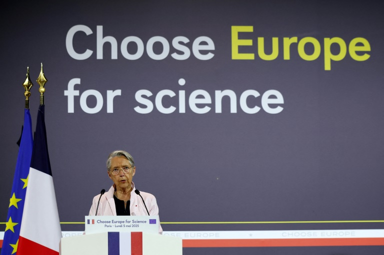 la ministre de l'Education nationale, de l'Enseignement supérieur et de la Recherche Elisabeth Borne à l'ouverture de la conférence