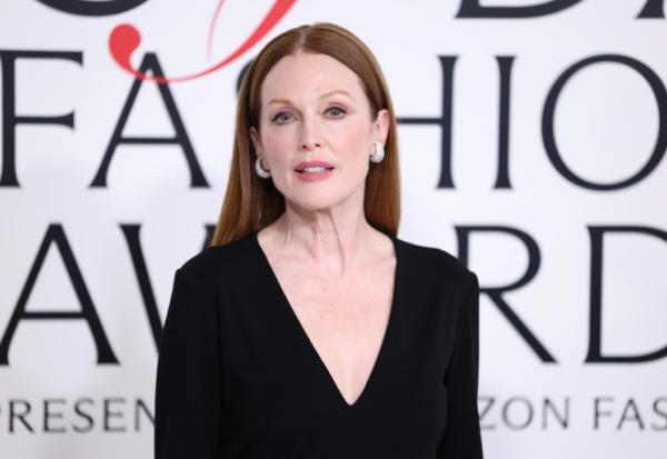 L'actrice américaine Julianne Moore lors des Fashion Awards à New York, le 3 novembre 2020
