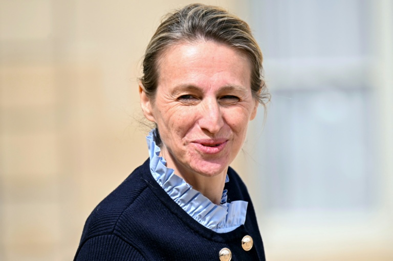 La ministre chargée du Travail et de l'Emploi Astrid Panosyan-Bouvet, le 7 mai 2025 à l'Elysée.