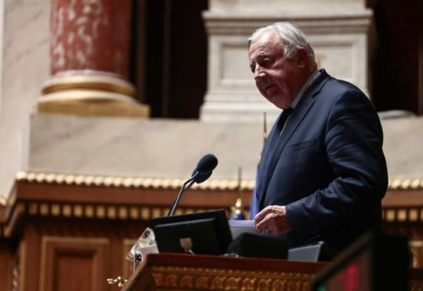 Le président LR du Sénat, Gérard Larcher, le 18 juin 2025 au Sénat, à Paris
